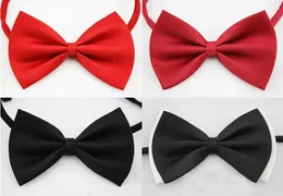 Fashion Baby Boys Bow Ties Cute girls neck ties Pure Color Kids Bowknot England Tie Children Party Accessories 19 colors C5770