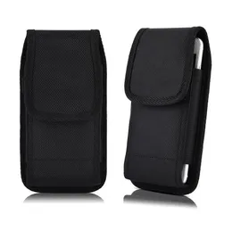 Sport Nylon Holster Holster Clip Etui Phone Universal Case Pokrywa dla 3,5-6,3 cal iPhone 11 Pro Max XS Max X XR 7G 8G Samsung S8 S9 Plus