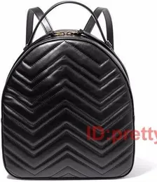 Модельерские сумки Женская сумка Ультраматовая черная сумка через плечо Дневной клатч Кошелек Ms Designer Рюкзаки Сумки