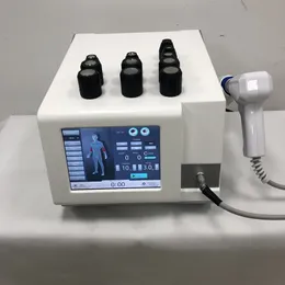 Hälsa Gadgets Radial Shockwave Therapy Machine för smärtbehandling Celluliter Minska med frekvens 21Hz Energy Max 6 Bar