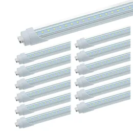 V Shaped led Tubes 8ft T8 R17d rotatable Led Shop Light R17D Rotating T8 Led bulbs 72W AC100-305V 25Pack