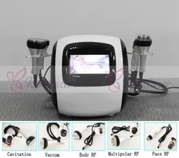 40kHz Cavitation Starkt vakuum Fyra Sex Polar RF Wrinkle Removl Freckle Removal Bodd Bantning Fettreducering Spa Salon