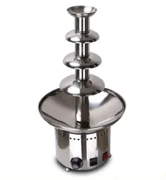 Livsmedelsutrustning 110V 220V 4 Tiers Chocolate Fountain Machine för kommersiell användning