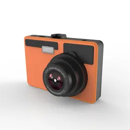 3 "Mini Car Camera Driving Video Recorder Car DVR Full HD 1080P 2CH 170 ° + 120 ° Wide View Vinkel Natt Vision G-sensor Motion Detection