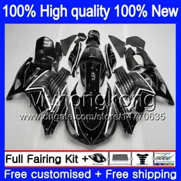 Injeção para a Kawasaki ZX14R 2012 2013 2014 2015 2016 2017 25MY.12 cinza preto ZZR1400 ZX 14R ZZR1400 ZX14R 12 13 14 15 16 17 OEM Fairing