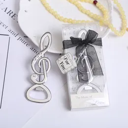 "The Music of LOVE" Symphony Musical Note Diamond Beer Bottle Opener Wedding Favors Bridal Shower Party Gifts