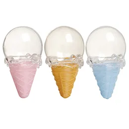 6PCS Creative Ice Cream Shape Plastic Candy Box Baby Birthday Baby Shower Personality Gift box Chocolate