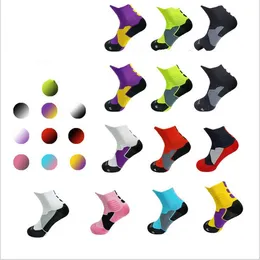 Men Socks Basketball Elite Socks USA Professional Athletic Sports Socks Thick Breathable Anti Slip Terry Towel Bottom Football Running B5769