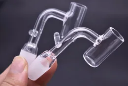 16mm Quarz E-Nagel Banger mit Haken weiblich männlich 14mm 18mm Quarz E-Nagel Banger Nägel für Spulenheizung Glasbongs