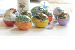 Boîte En Fer Blanc Avec Lapin De Dessin Animé, 1 Pièce, œuf De Pâques, Impression De Lapin En Métal, Boîtes En Fer Blanc Rechargeables, Emballage Cadeau, Bonbons, Joyeux Pâques