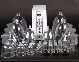 Maszyna do kształtowania terapii próżniowej do powiększenia piersi Buttcock COOBS Powiększenie - Guasha Odchudzanie Limfatyczne urządzenie drenażowe z 35 szklankami
