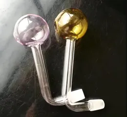 Kolor Big Bubble Light kąt Pot, Nowe Unikalne Szklane Bongs Szklane Rury Wodne Rury Kaurah Platory Oil Palenie z Drops