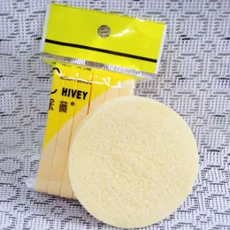 Dropshipping 12 pcs = 1 lote macio esponja comprimida face limpeza esponja lavagem facial lavagem almofada exfoliador cosmético folhado face limpeza de limpeza