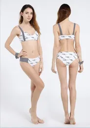 2023 Kadın Baskı Bölünmüş Mayo Seksi Bikini Bayan Kız Mayo Sokak Giyim Mayo Esnek Şık Bayan Kız Online Mağaza Satılık
