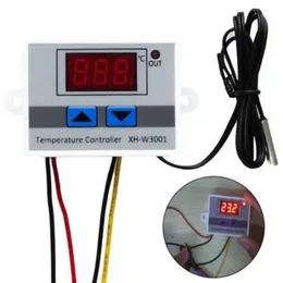 Thermostat Digital Temperature Controller for Incubator Aquarium Regulator Switch Control AC 220V DC12V 24V 10A Red LED Sensor