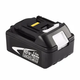 New Portable 18V Rechargeable Battery 6AH 6000mAh Li-Ion Battery Replacement Power Tool Battery for BL1860