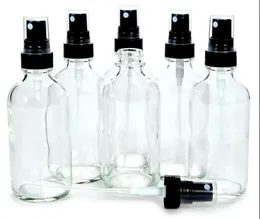 エッセンシャルオイルの香水洗浄製品のための高級霧の噴霧器のダストキャップの120mlの琥珀色のガラススプレーボトル