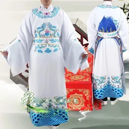Specialförsäljning Utsökta Traditionella Opera Kostymer Beijing Yue Chuan Opera Kläder Kejsare Python Dragon Robes Förbättrad Outfit