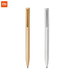 Oryginalny Xiaomi Mijia Metal Sign Pen Premec Gładkie Szwajcaria Wkład 0.5mm Podpisanie pisania Długopisy MI Aluminium Długopisy