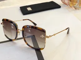 Partihandel-designade mode solglasögon för kvinnors anti-UV400 skyddslins populära glasögon fyrkantig ram glasögon med fodral