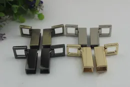Metall sida klipp spännen handväska band lås skruvväska hanterar kedja krokkontaktväska hängare DIY läder maskinvara tillbehör
