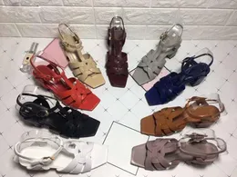 Gorąca sprzedaż 9 kolorów Sandały Europa i Stany Zjednoczone Moda Krzyż szorstki z kobietami Sandals Trend Origini