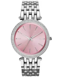 Kvinnor tittar på Japan Quartz Movement Watch för Lady Fashion Classic Wristwatch AAA Reloj Diamond Women's Wristwatches M3352 M3353 M3322 Pink Watchs