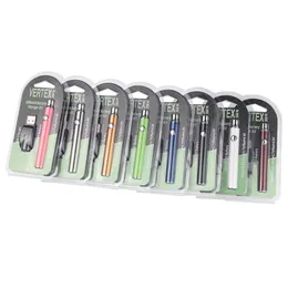 510 vape battery LO push button wax oil cartridge variable voltage preheat 350mAh evod vaporizer pen adjustable VV