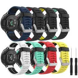 För Garmin Forerunner 235 Band Silikon Rem Armband för Garmin Forerunner 220/230/235/620/630 / 735XT / 235lite tillbehör