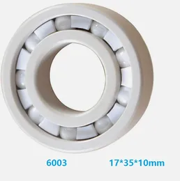 6pcs/10pcs Free shipping 6003 ZrO2 full Ceramic bearing 17x35x10mm Zirconia Oxide Ceramic deep groove ball bearings 17*35*10mm