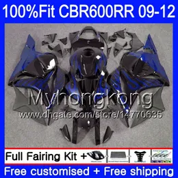 혼다 용 CBR 600RR CBR600 RR 2009 2010 2011 2012 푸른 불꽃 NEW 282HM.27 CBR 600 RR 600F5 F5 CBR600RR 09 10 11 12 Fairings kit