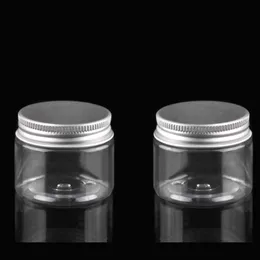 30X50g Cream Jar Makeup Container With Aluminum Screw Cap,Refillable Empty Cosmetic Containers,DIY Face Cream,Facial Mask Can