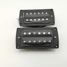 Black Guitar Pickups Humbucker Neck And Bridge Electric Guitar Pickups 4C