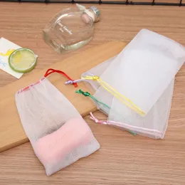 Practical Soap Blister Mesh Soap Net Foaming Net Easy Bubble Mesh Bag Popular Bath & Shower Random Color