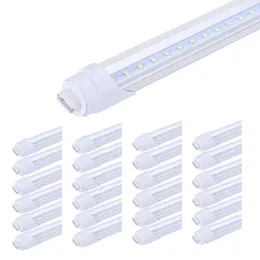 65W V-formade T8 LED-butikslampor Dubbelsidiga LED-lampor R17D Roterande 8FT 45W 65W LED-lagerbelysning