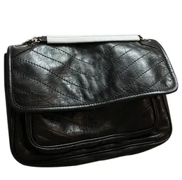 Neue Handtasche Kreuzmuster Kunstleder Shell Kettentasche Schulter Messenger Bags Fashionista 225 #