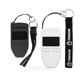 Freeshipping TREZOR Digital Currency Smart Hardware Wallet 120Mhz USB Cool Virtual Wallet Support For Windows MacOS Linux Android