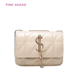 Pink Sugao Designer Luxury Torebki 2020New Moda Torba Na Ramię Kobiety Torebka Torba Crossbody Torby PU Leather 3 Kolor Wybierz