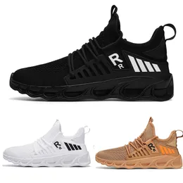 Drop Frakt Typ4 Svart Vit Brun Lace Lacing Mens Man Boy Running Skor Kudde Brand Low Cut Cool Designer Trainer Sport Sneakers