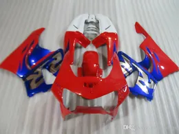 Red Blue White Fightings لهوندا CBR900RR CBR919 1998 1999 Fairing Kit CBR919RR 98 99 GF33