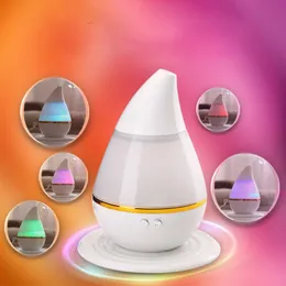 Wholesale- High Quality USB LED Air Humidifier Incense Burners Essential Oil Ultrasonic Aroma therapy Diffuser