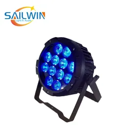 Outdoor IP65 12x18W RGBWAUV 6IN1 Bezprzewodowa bateria Zasilana wodoodporna Par LED Stage Light