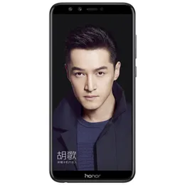 オリジナルHuawei Honor 9 Lite 4G LTE携帯電話4GB RAM 32GB 64GB ROMキリン659オクタコアAndroid 5.65 "全画面13.0mp HDR OTGフェイスID指紋スマート携帯電話