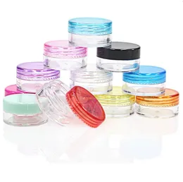 11 Kolory Okrągły Kształt Krem Eye Słoik 3G 5G Refillable Cream Bottle Jar Puste Kontenery Kosmetyczne