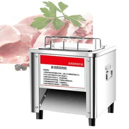 850W Meat Cutter Fast Meat Calnik Elektryczny Krajalnica Commercial SHRED W PEŁNI Automatyczna maszyna do krojenia Układy ze stali nierdzewnej