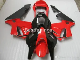 CZĘŚĆ CZĘŚCI AFROCZENIA Zestaw dla Honda CBR600RR 03 04 Czerwone czarne Wtryskiwanie Formy Zestaw CBR600RR 2003 2004 jk29