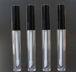 Partihandel 3ml Plast Lip Gloss Tube Liten läppstift Tube med läcktät inre prov Kosmetisk behållare DIY