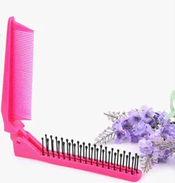 Portable Travel Hair Comb Brushes Foldable Massage Hair Comb Gift Anti-Static Styling Tools Mini Folding Hair Combs