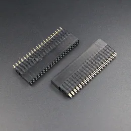 Freeshipping 50 st / parti 2x20-pin 8,5 / 7,5 / 3,0 mm GPIO-rubrik för hallon Pi A + PI B + PI 2