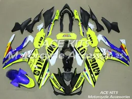 Ace Kits Motorcykel Fairing för Yamaha YZF R25 R3 2015 2016 Injektion Bodywork En mängd färgnummer NN32